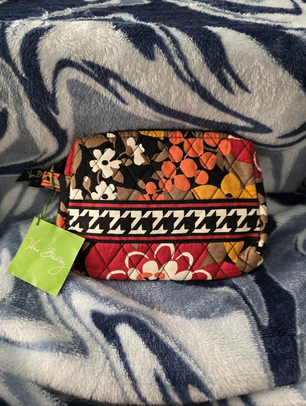 NWT Vera Bradley Small Cosmetic Bag - Bittersweet (Retired)